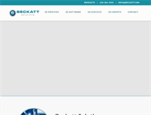 Tablet Screenshot of beckatt.com